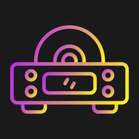 Cd Player Vector Icon