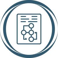 Document Workflow Vector Icon