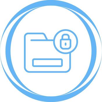 documento cifrado vector icono
