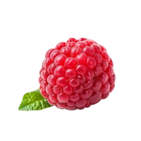 AI generated Rasp berry isolated on png background