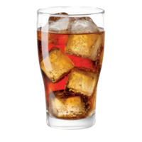 AI generated Coco Cola isolated on png background