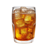 AI generated Coco Cola isolated on png background