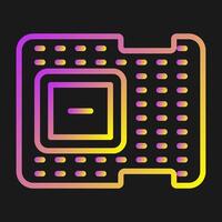 Processor Vector Icon