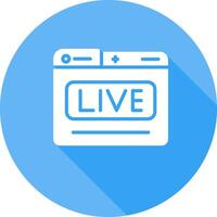 Live Stream Vector Icon