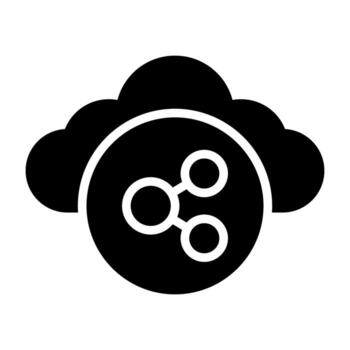 Cloud Computing Vector Icon