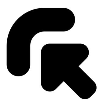 icono de vector de esquina