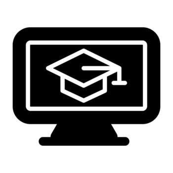 Computer Vector Icon