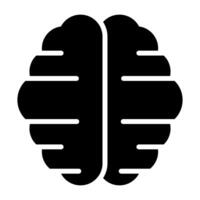 icono de vector de cerebro