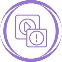 Error Vector Icon