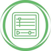 Timeline Vector Icon