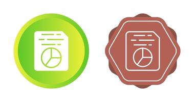 Document Insert Diagram Vector Icon