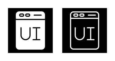 User Interface Design Vector Icon