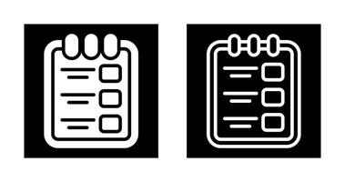 tarea lista con portapapeles vector icono