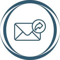 Email Forwarding Vector Icon