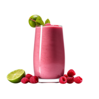 AI generated Smoothie isolated on png background