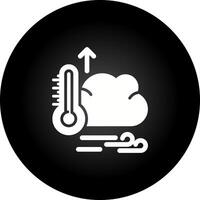 icono de vector de nube