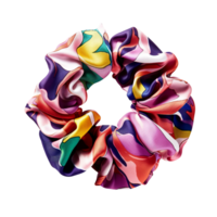 AI generated Scrunchies isolated on png background