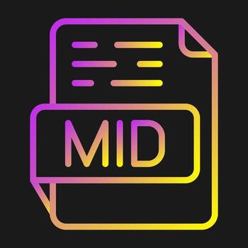 MID Vector Icon