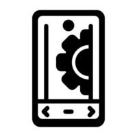 icono de vector de teléfono inteligente