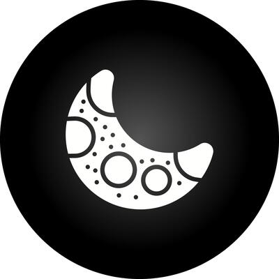 Moon Vector Icon