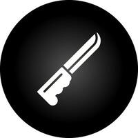 icono de vector de cuchillo