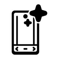 icono de vector de teléfono inteligente