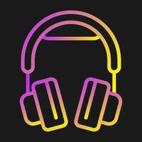 Headphones Icon Vector Icon