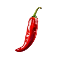 Red chilli isolated on background png