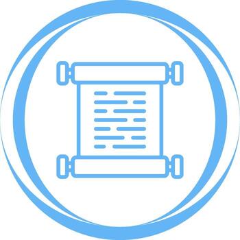 Scroll Vector Icon