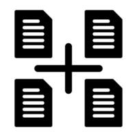 File Management Vector Icon