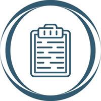 Clipboard Vector Icon