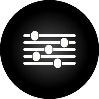 Equalization Vector Icon