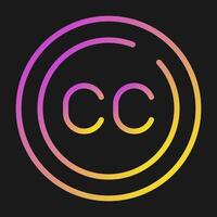 Subtitles Circle Vector Icon