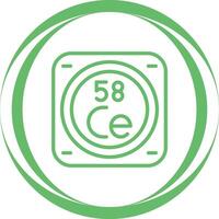 Chemical Element Vector Icon