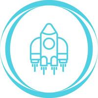 Spaceship Vector Icon