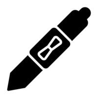 Tablet Pen Vector Icon