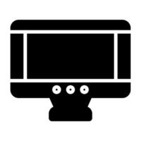 Monitor Vector Icon