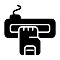 Card Reader Vector Icon