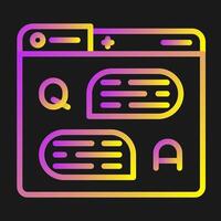 Forum Vector Icon