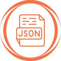 json vector icono