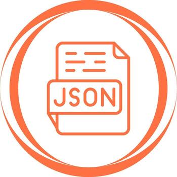 JSON Vector Icon