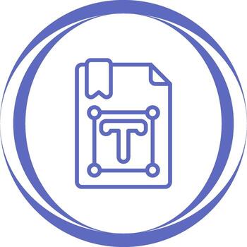 Text Box Vector Icon