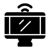 Monitor Vector Icon