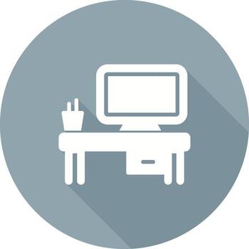 Computer Vector Icon