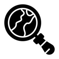 Magnifying Lens Vector Icon