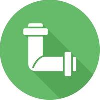 Conduit Coupling Vector Icon
