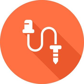 cable Jack vector icono