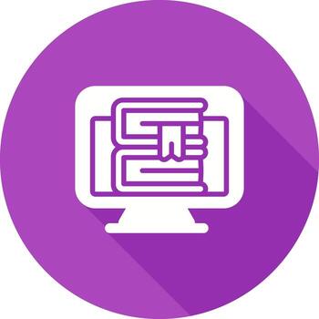 Computer Vector Icon