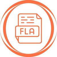 FLA Vector Icon