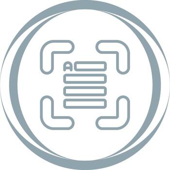 Text Box Vector Icon